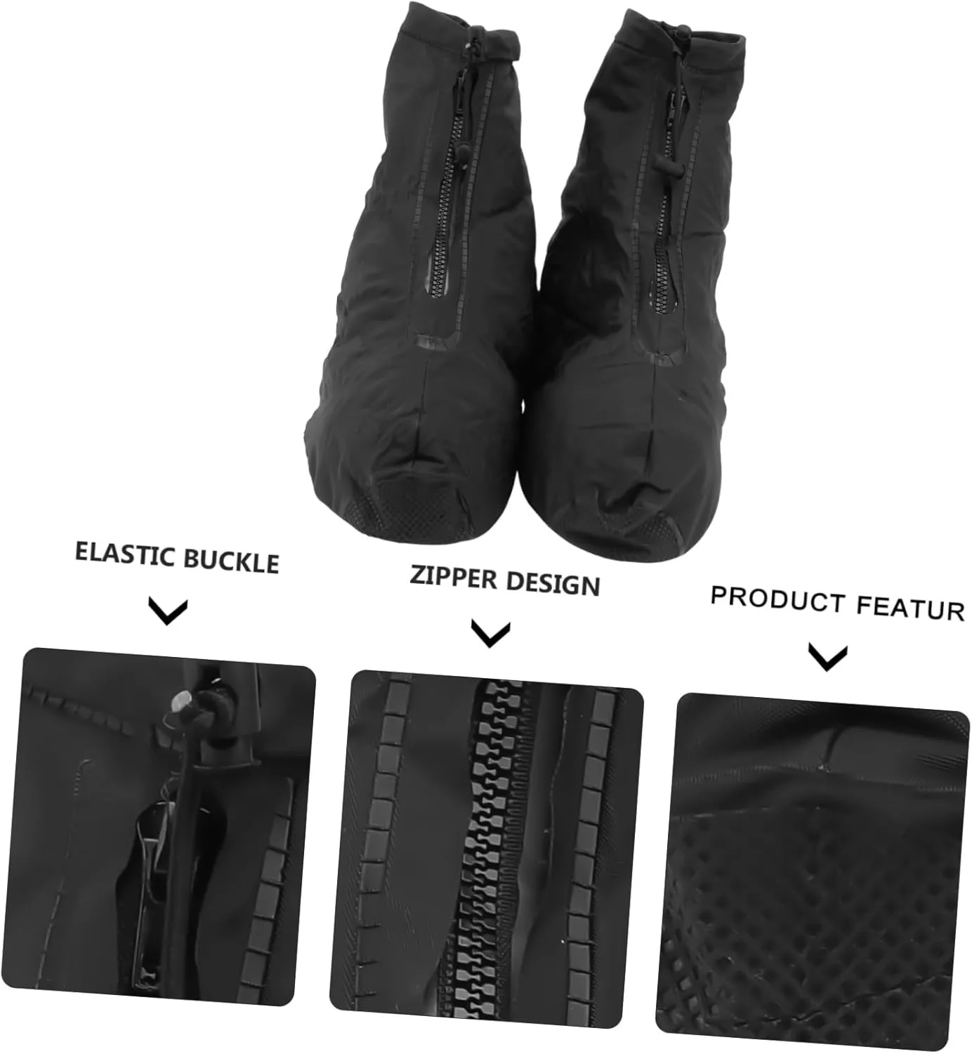 VICASKY Shoe Cover Winter Overshoes Rain Shoes Cover Men Covers Winter Cycling Overshoes Waterproof Protector