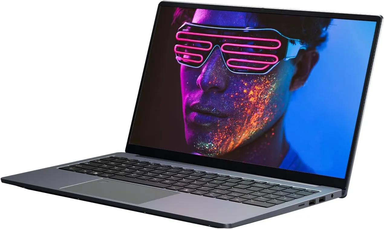 VigoBook G7 Laptop Computer, 15.6-Inch Ryzen 7 5700U(8C/16T) Laptop, 16GB RAM 512GB SSD, Support WiFi 6 & Fingerprint, 58Wh Smart Battery, Grey