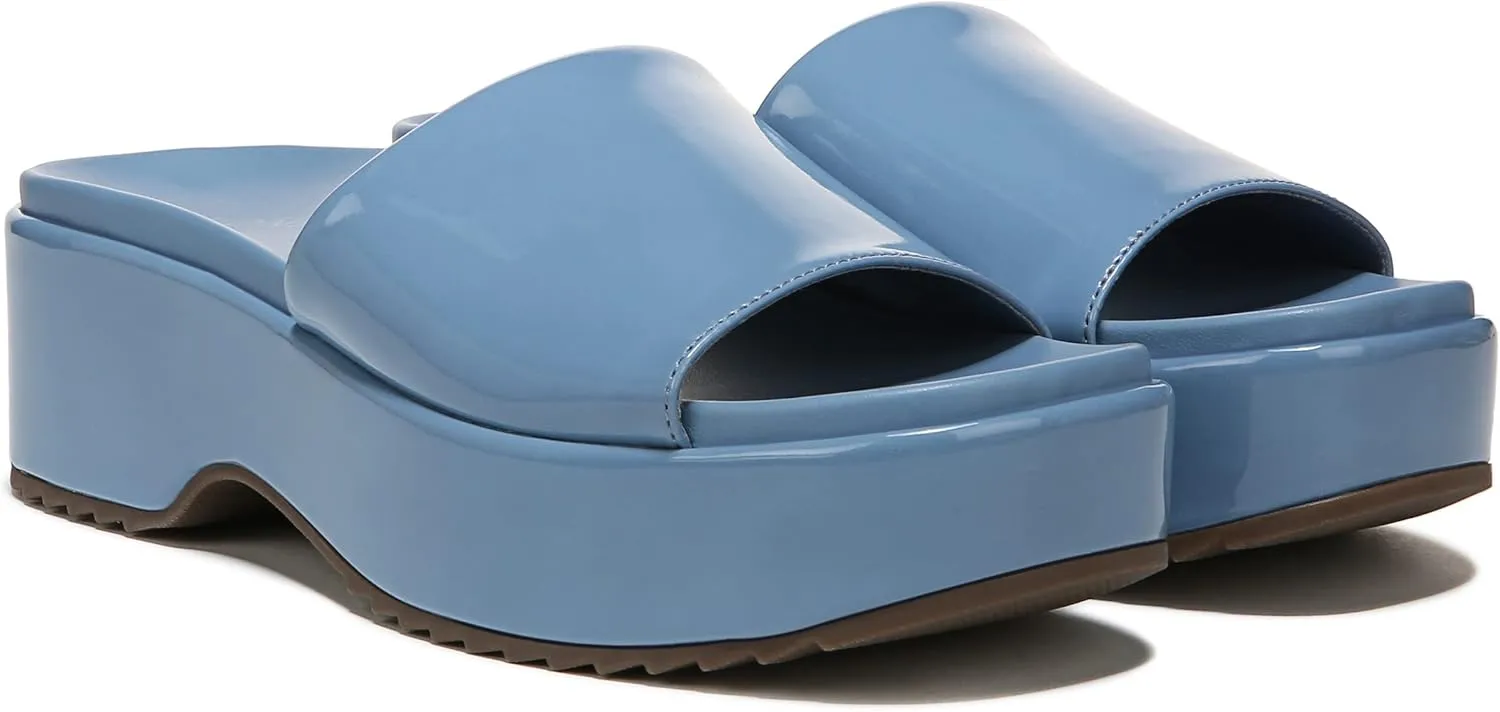 Vionic Women's Plateau Trista Slide Platform Sandal -Supportive Slide That Includes an Orthotic Insole and Cushioned Outsole for Arch Support, Medium Fit, Sizes 5-11
