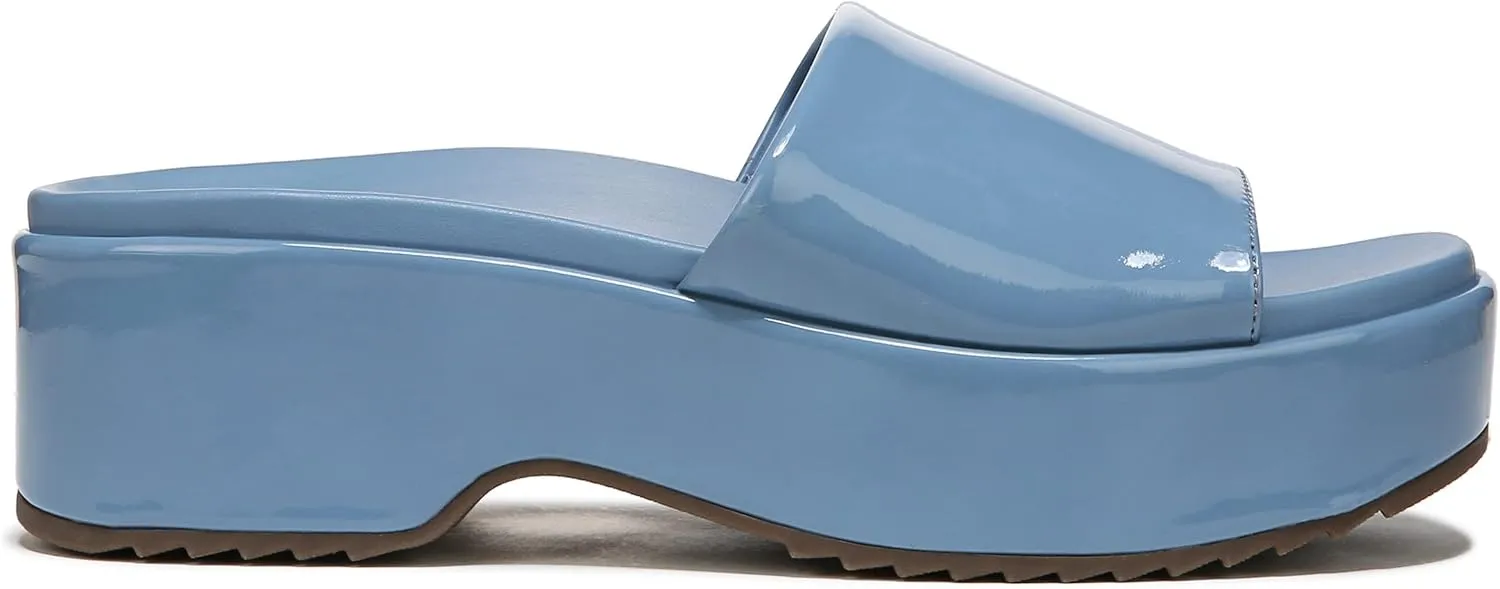 Vionic Women's Plateau Trista Slide Platform Sandal -Supportive Slide That Includes an Orthotic Insole and Cushioned Outsole for Arch Support, Medium Fit, Sizes 5-11