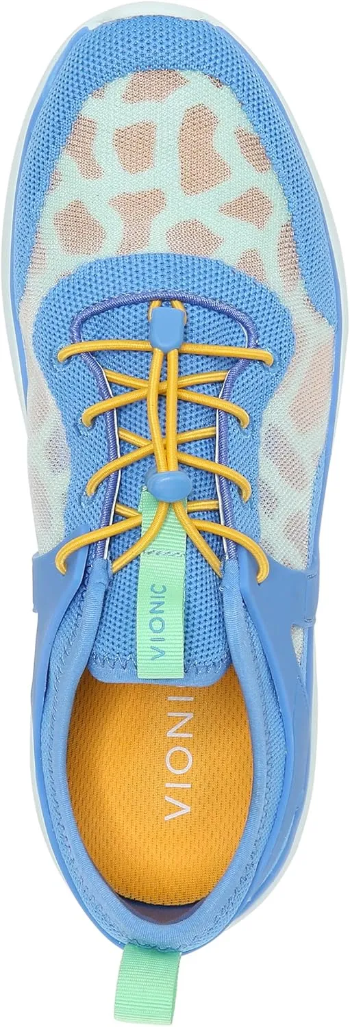 Vionic Women's Vortex Amalia Toggle Closure Active Sneakers- Supportive Walking Shoes That Include Three-Zone Comfort with Orthotic Insole Arch Support, Medium Fit