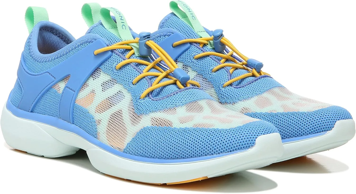 Vionic Women's Vortex Amalia Toggle Closure Active Sneakers- Supportive Walking Shoes That Include Three-Zone Comfort with Orthotic Insole Arch Support, Medium Fit