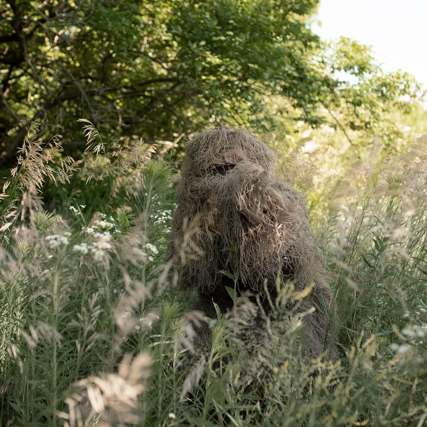 VIVO Ghillie Suits, Adult and Youth Sizes, Dry Grass, Leaf, and Woodland Camo Styles