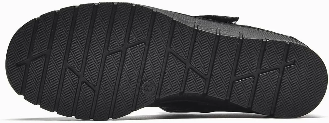 VJH confort Women s Mary Jane Flats, Breathable Comfort Round Toe Low Heel Slip-on Light Weight Walking Shoes
