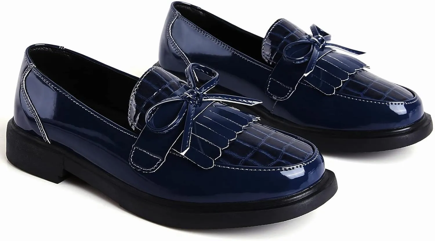 VOCNTVY Loafers for Women Slip On Comfort Business Work Shoes