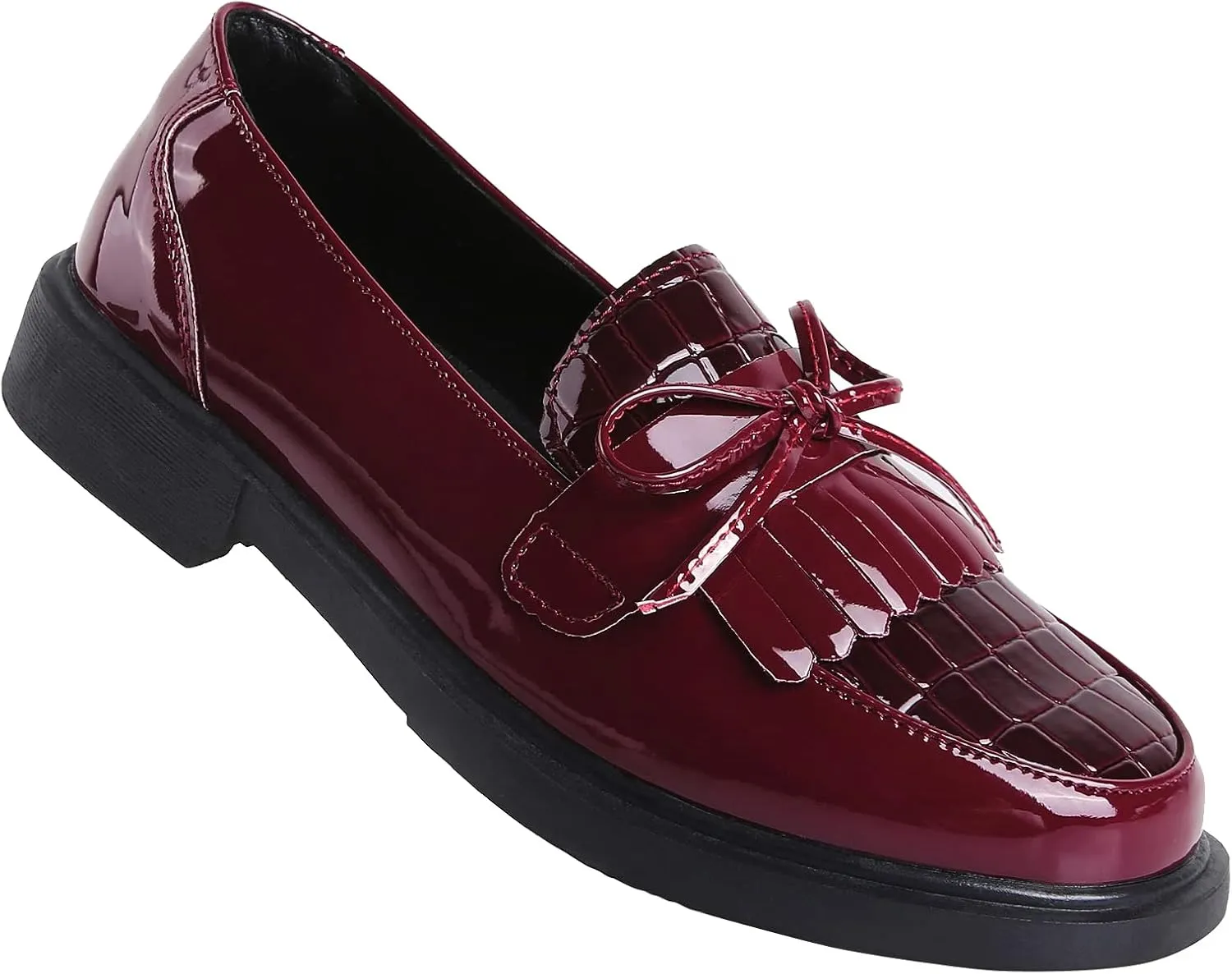 VOCNTVY Loafers for Women Slip On Comfort Business Work Shoes