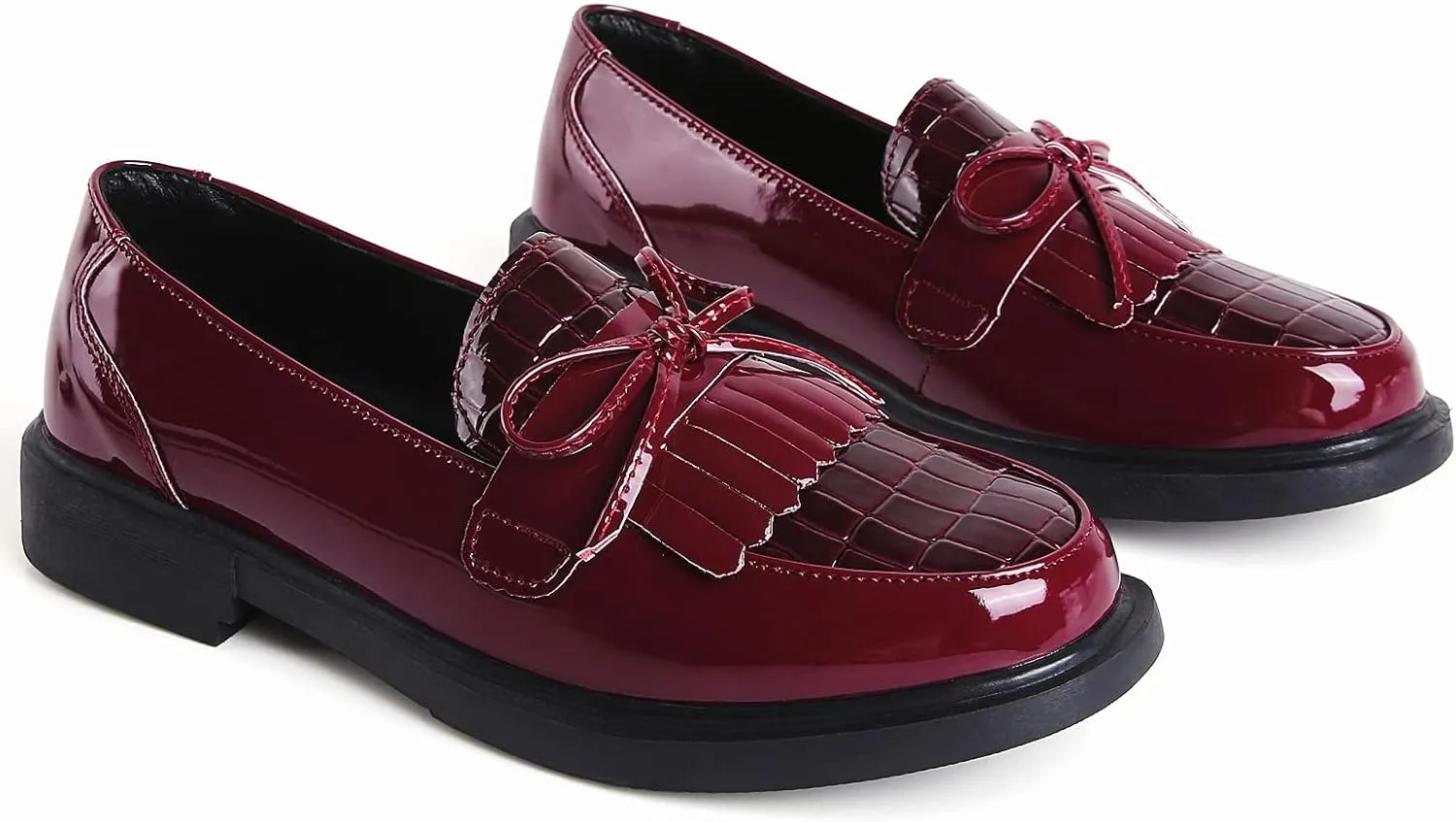 VOCNTVY Loafers for Women Slip On Comfort Business Work Shoes