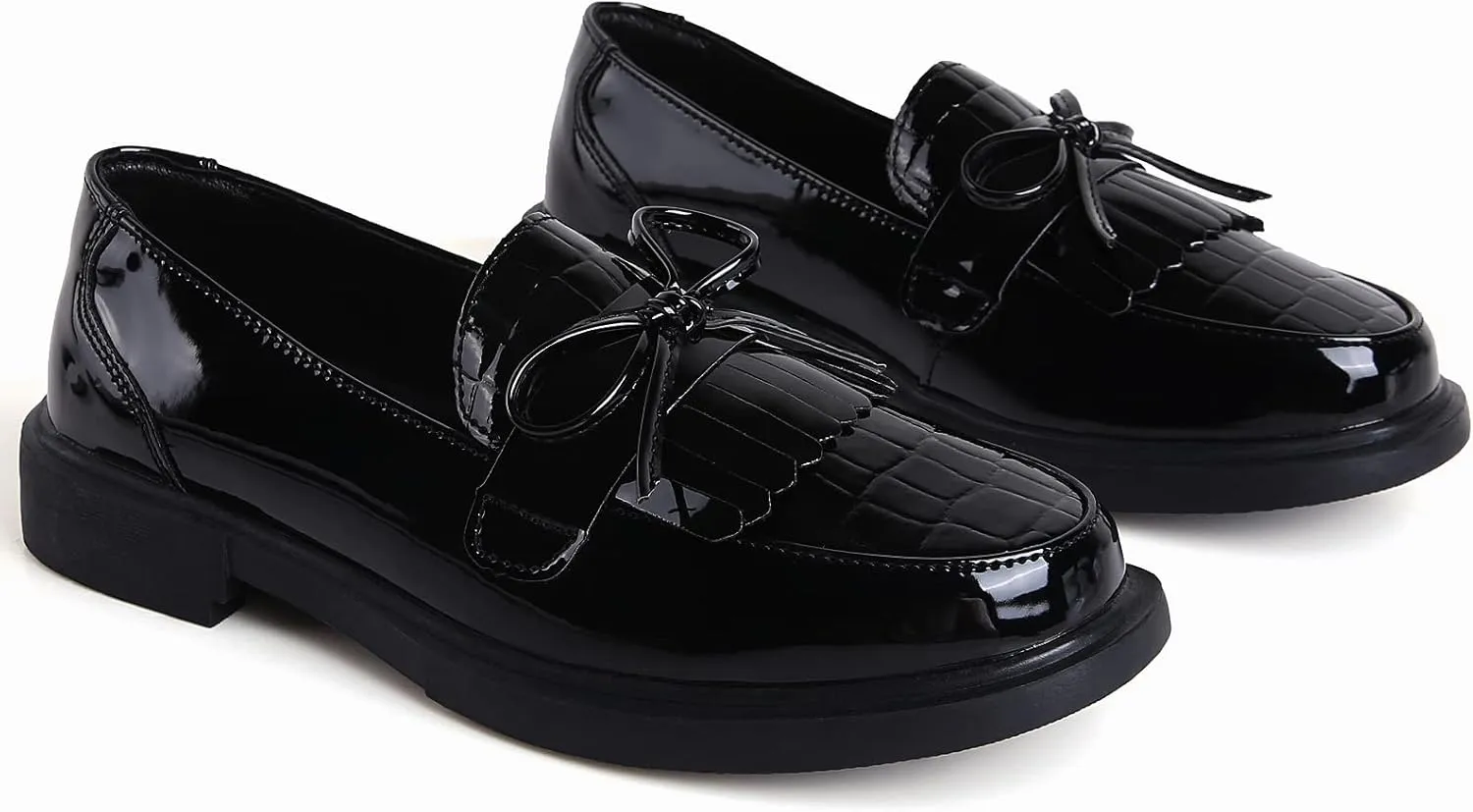 VOCNTVY Loafers for Women Slip On Comfort Business Work Shoes