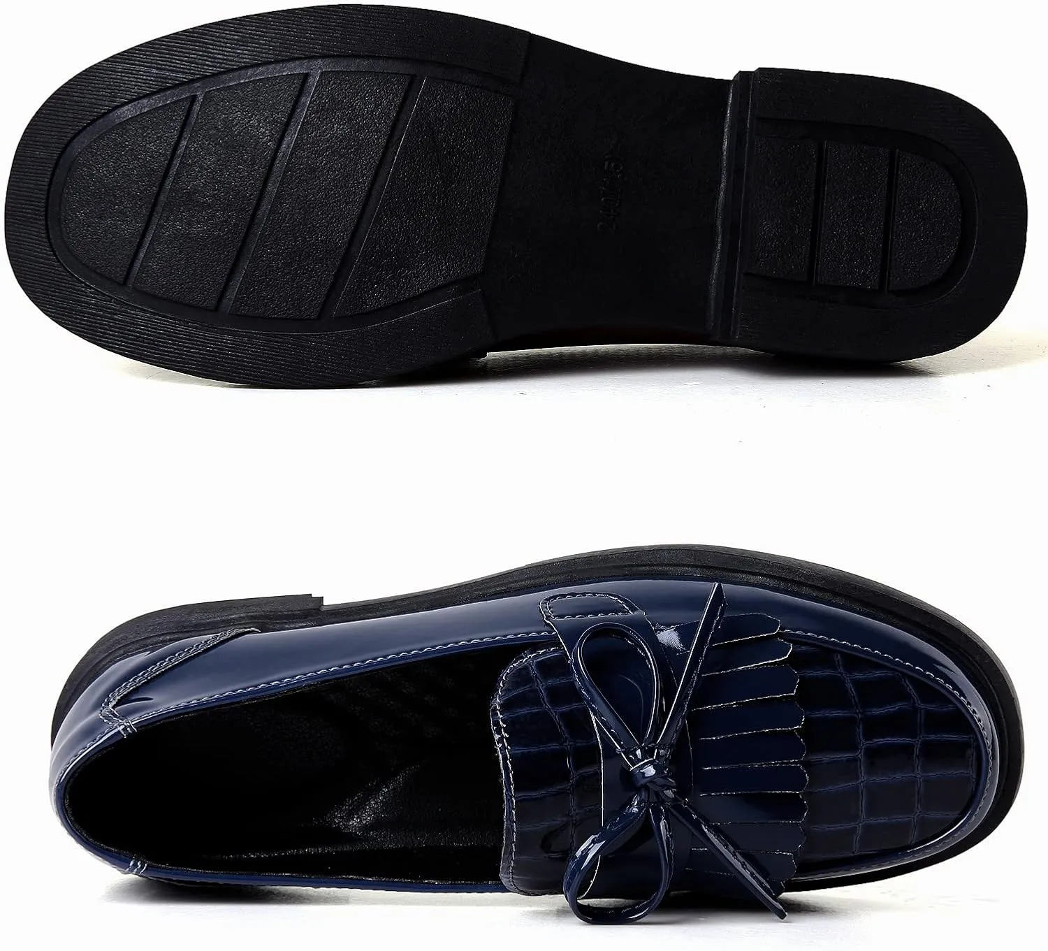 VOCNTVY Loafers for Women Slip On Comfort Business Work Shoes