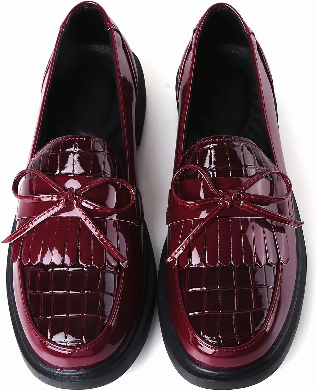 VOCNTVY Loafers for Women Slip On Comfort Business Work Shoes