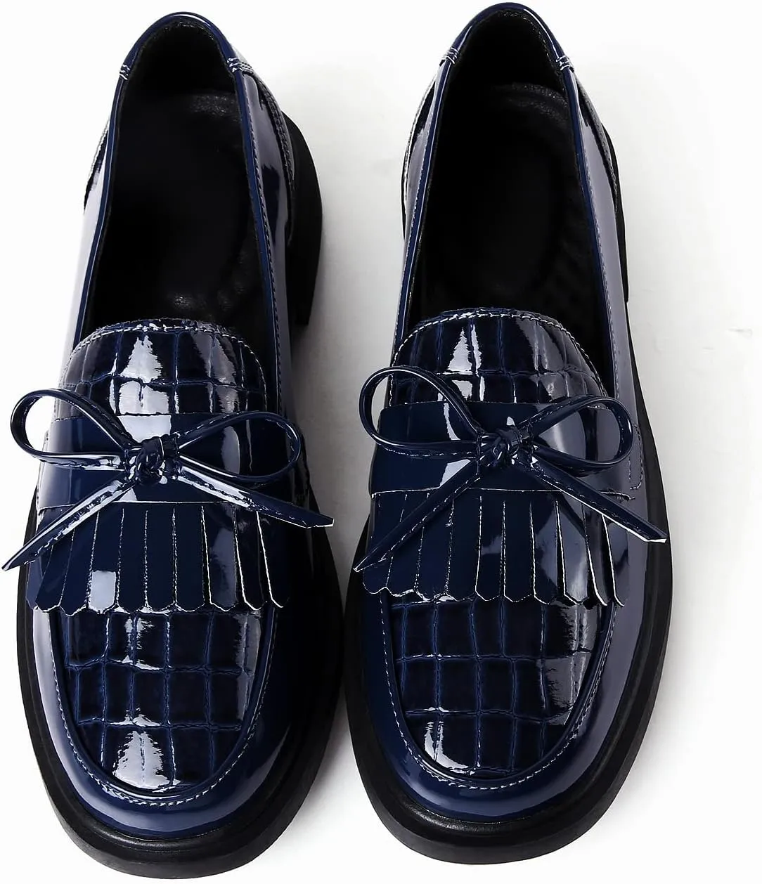 VOCNTVY Loafers for Women Slip On Comfort Business Work Shoes