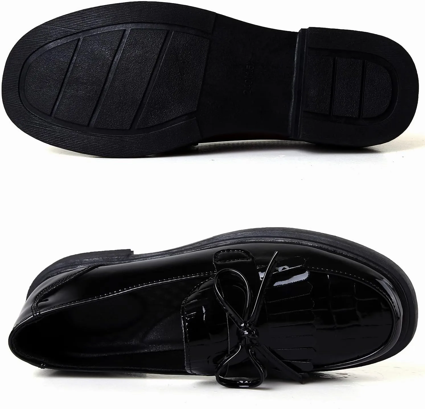 VOCNTVY Loafers for Women Slip On Comfort Business Work Shoes