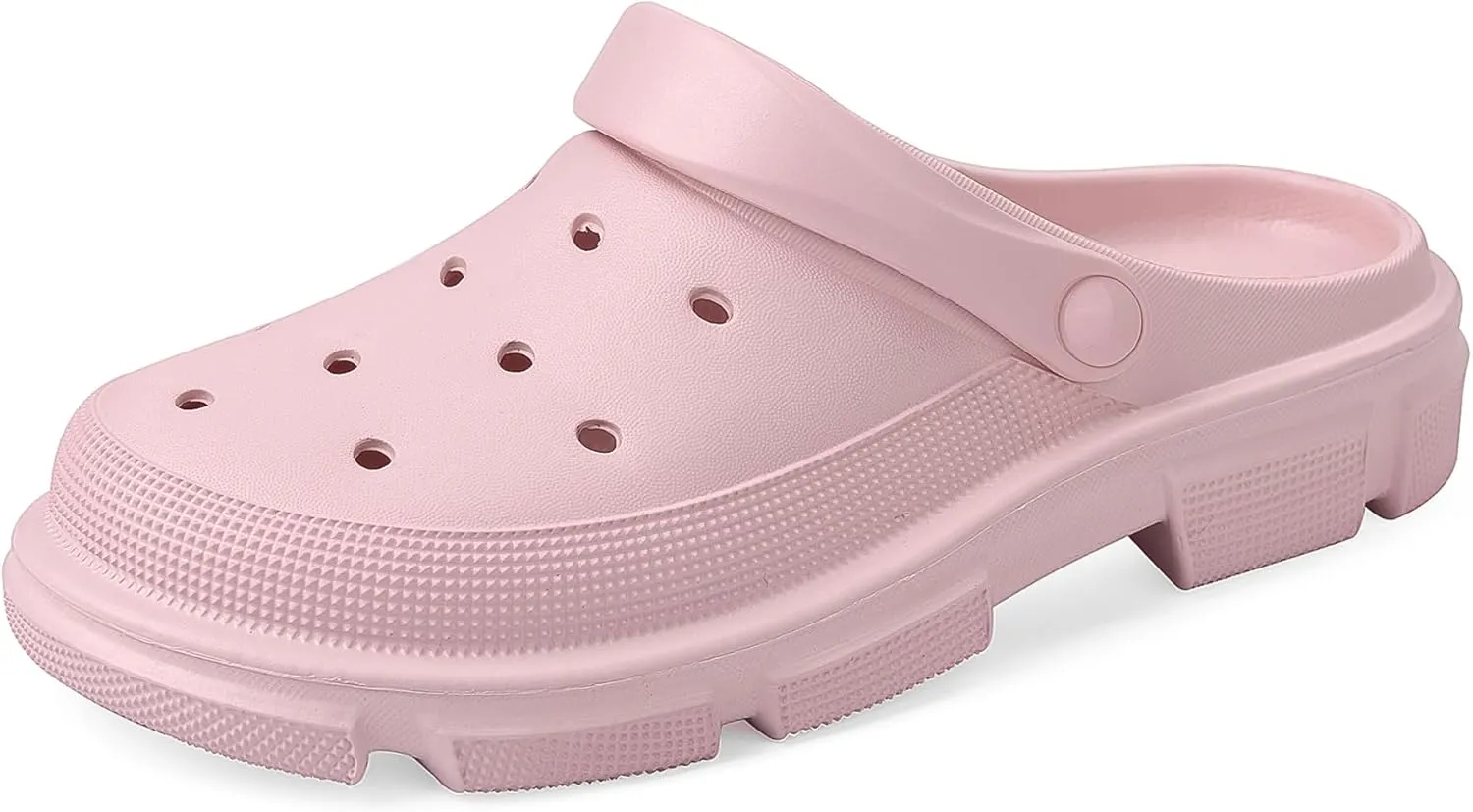 VONMAY Women's EVA Clogs Garden Shoes Waterproof Casual Mules Platform Heels for Pool, Beach