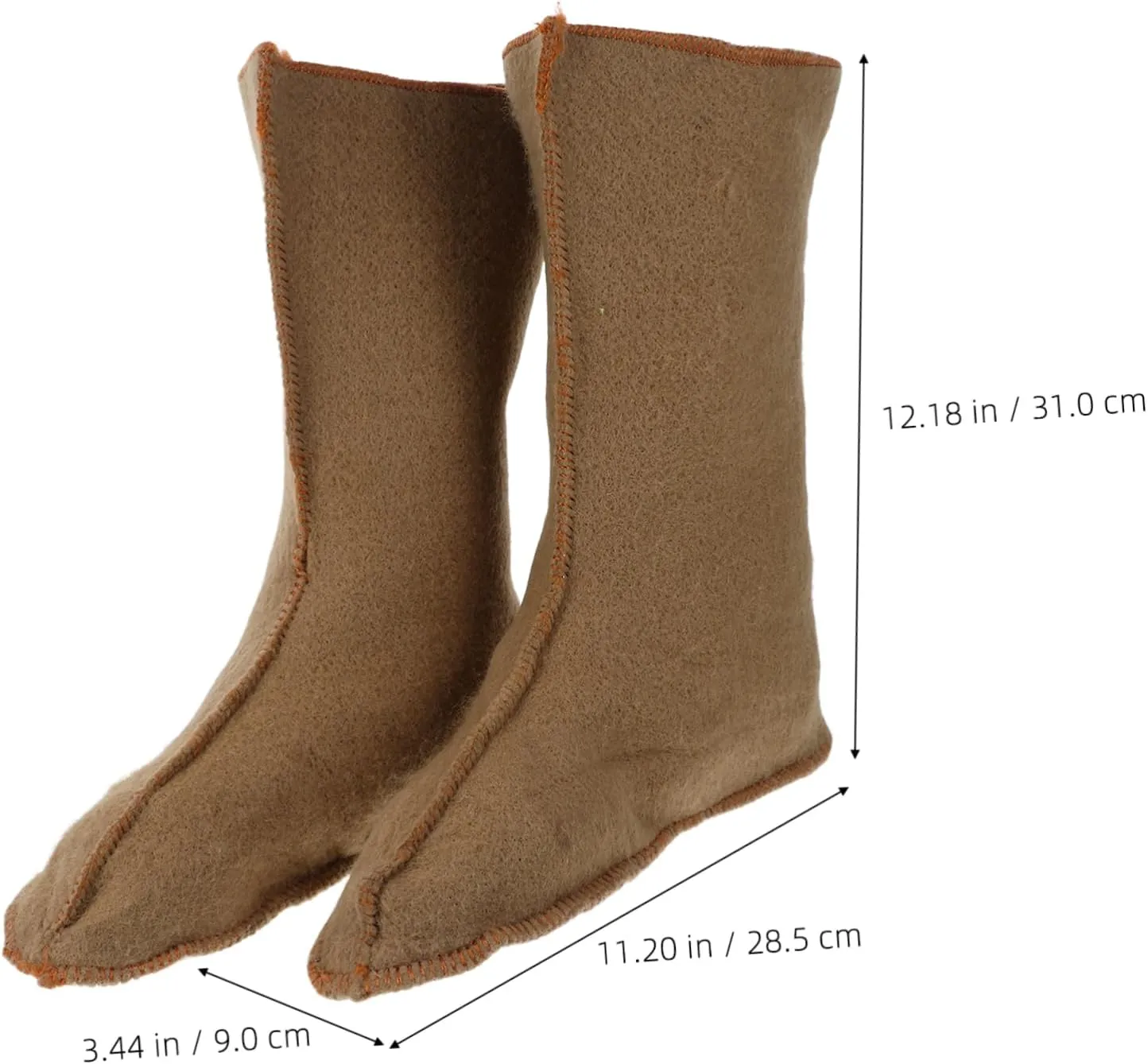 VOSAREA Warmth Waterproof Comfortable Fit Versatile Outdoor Socks Thick Boot Socks for Winter Hiking