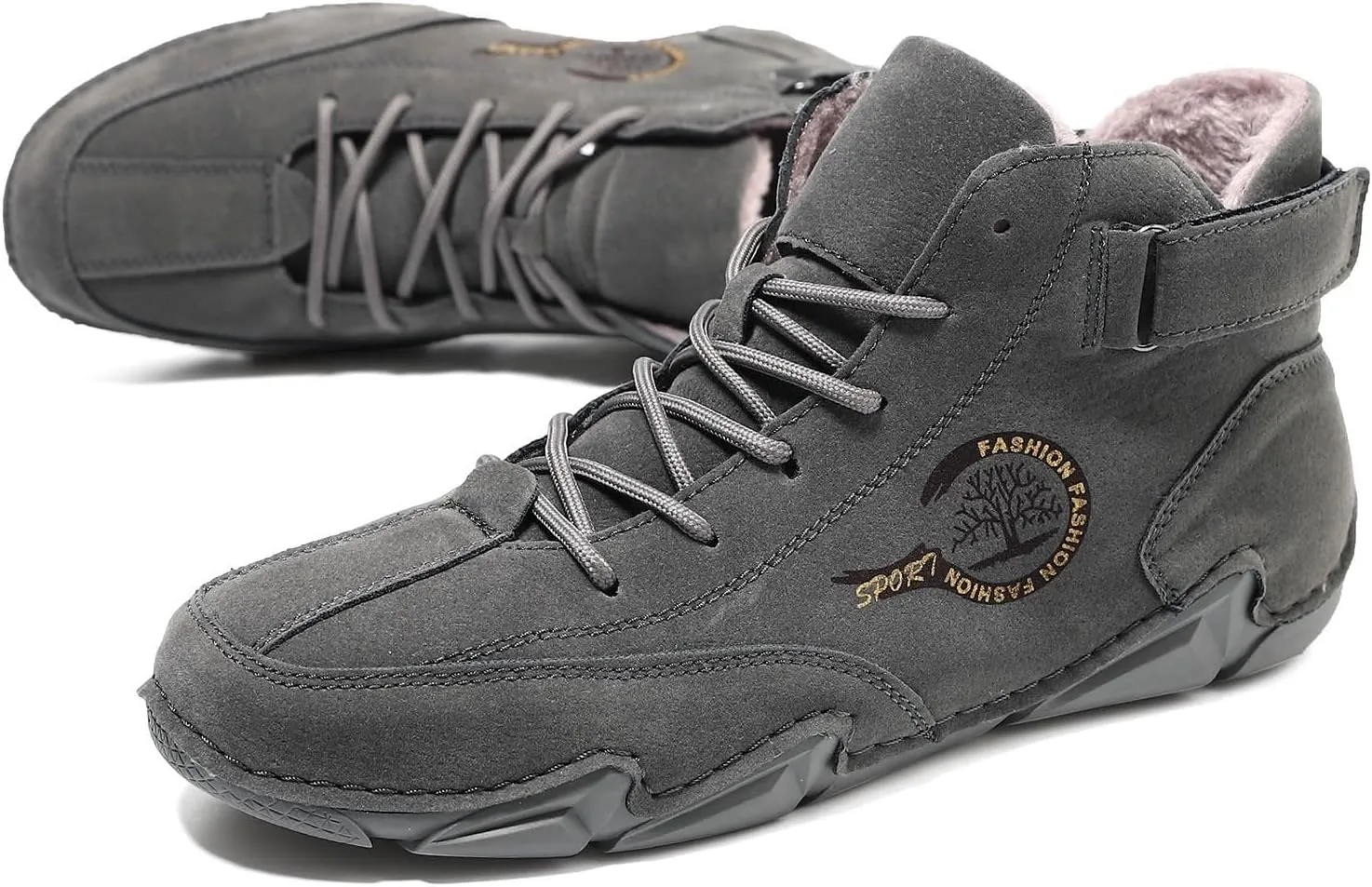 Walking Shoes Tennis Comfortable Winter Pull On Outwear Fashionable Classic Short Boots PU Breathable Cool Boots