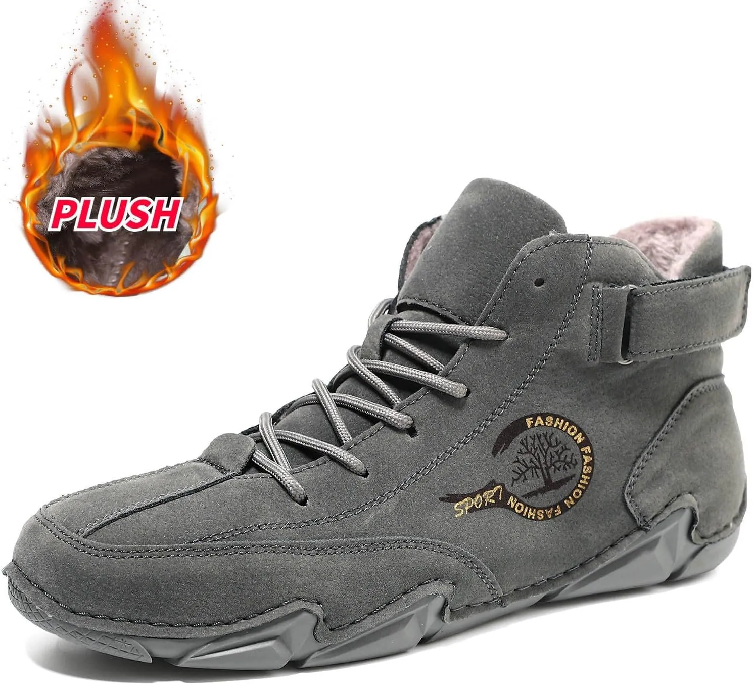 Walking Shoes Tennis Comfortable Winter Pull On Outwear Fashionable Classic Short Boots PU Breathable Cool Boots