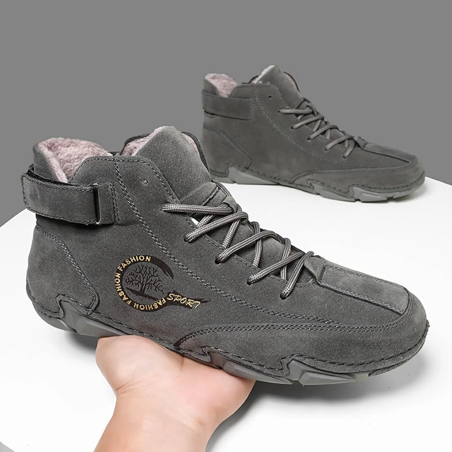 Walking Shoes Tennis Comfortable Winter Pull On Outwear Fashionable Classic Short Boots PU Breathable Cool Boots