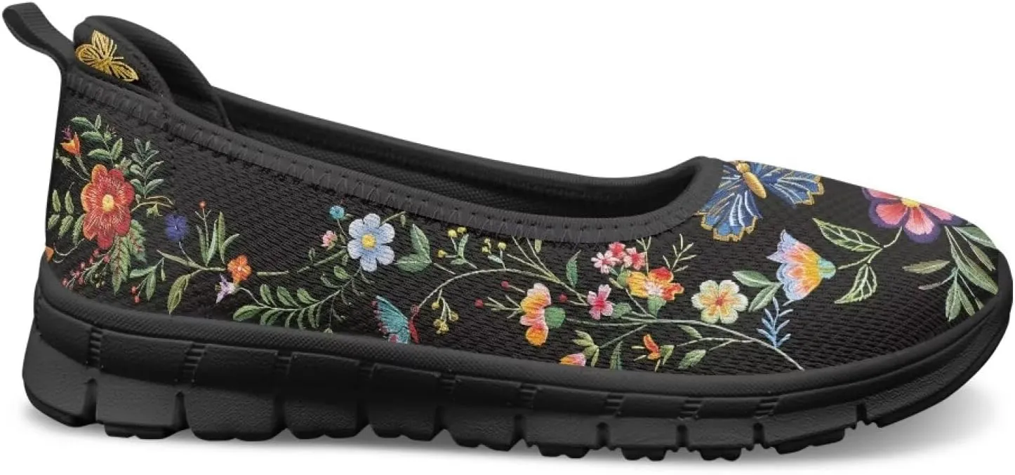 Walking Shoes Women Breathe Mesh Slip On Sneakers Women Comfortable Lightweight