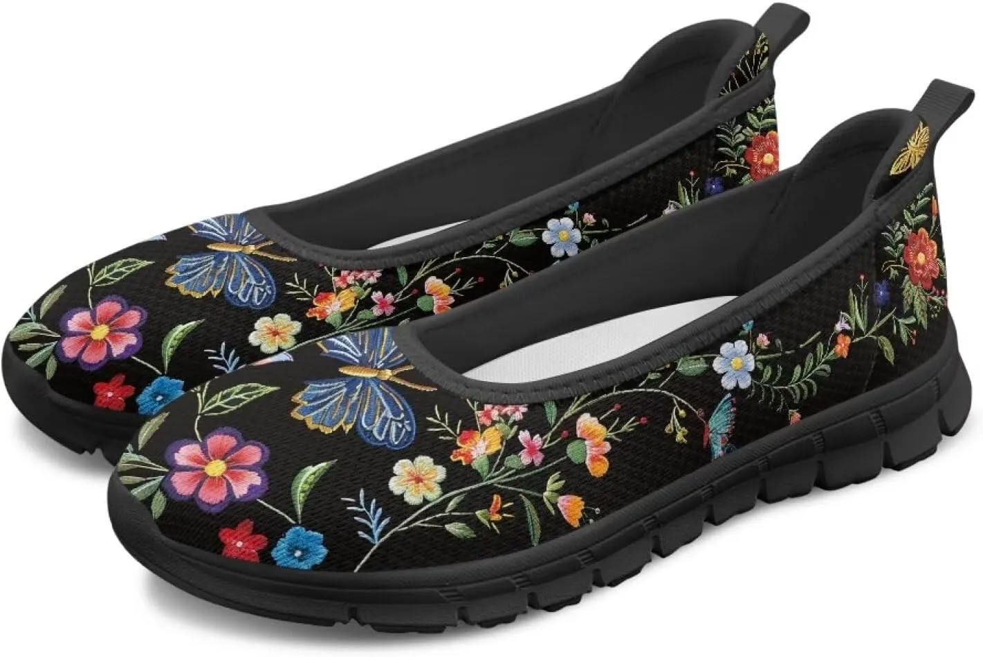 Walking Shoes Women Breathe Mesh Slip On Sneakers Women Comfortable Lightweight
