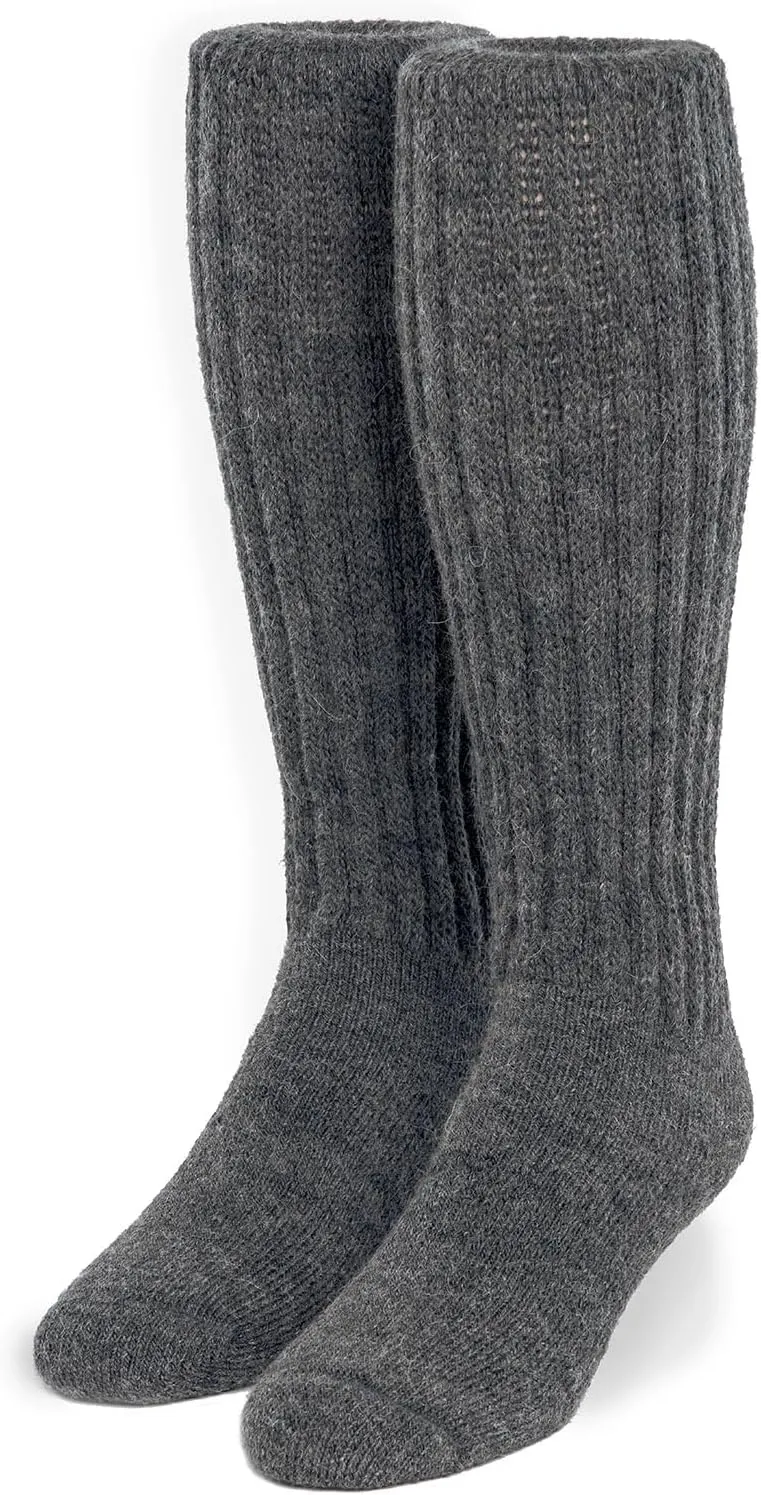 WARRIOR ALPACA SOCKS - Second to None Thick Alpaca Terry Lined Boot Socks - Unisex