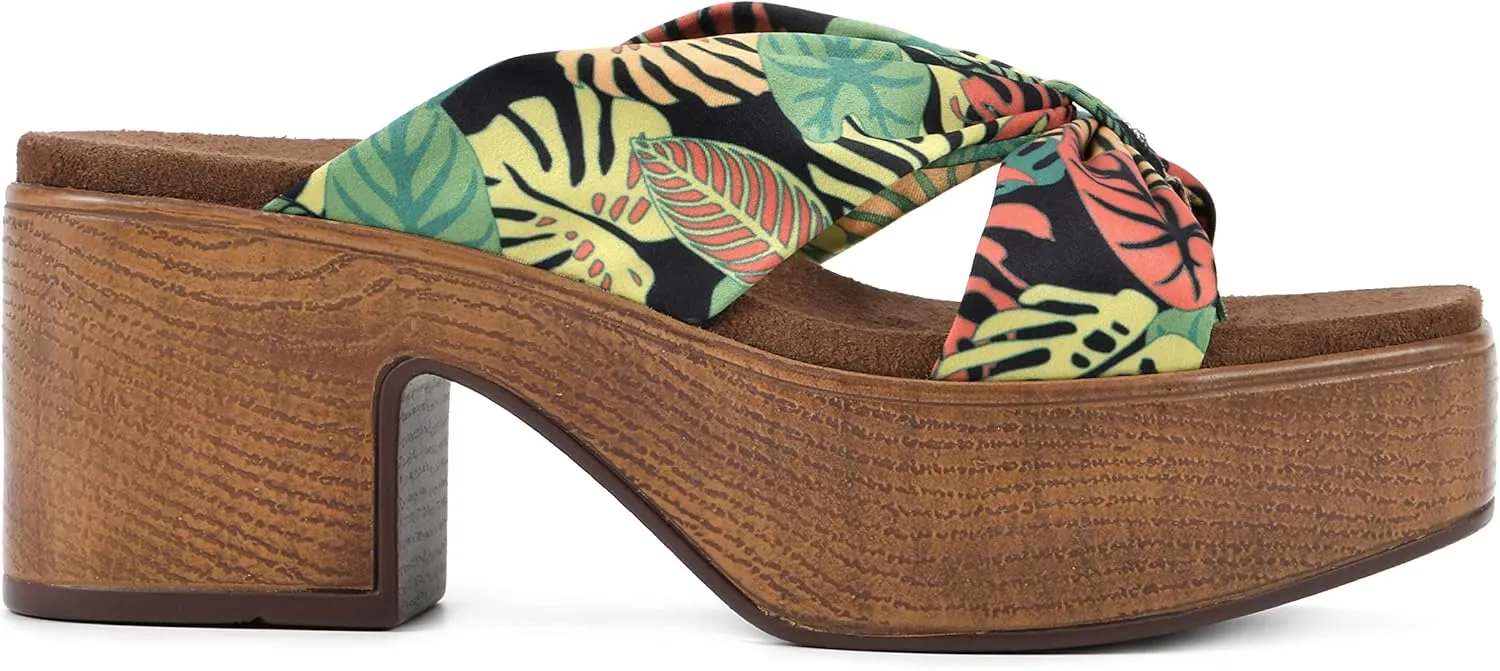 WHITE MOUNTAIN Shoes Glamming Women's Platform Sandal