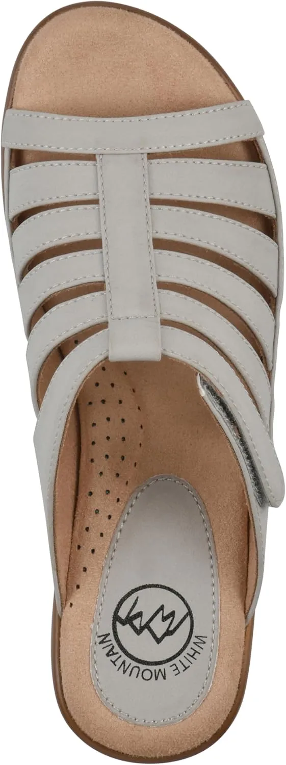 WHITE MOUNTAIN Women's Valencia Strappy Clog Sandal