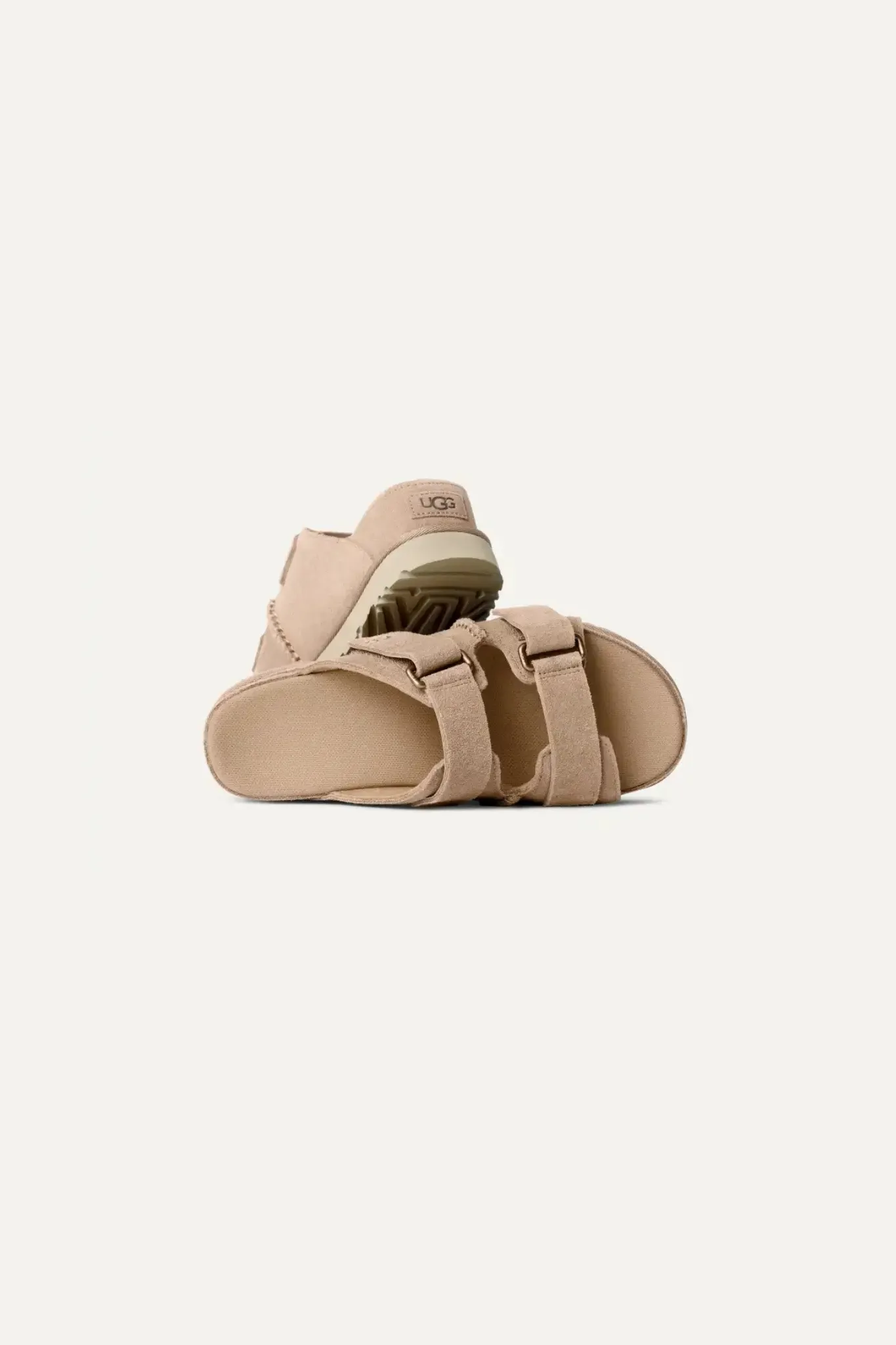 WOMEN GOLDENSTAR HI SLIDE - SAND