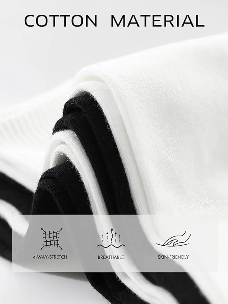 Womens Ankle Socks 4 Pack Athletic Running Low Cut Casual Socks