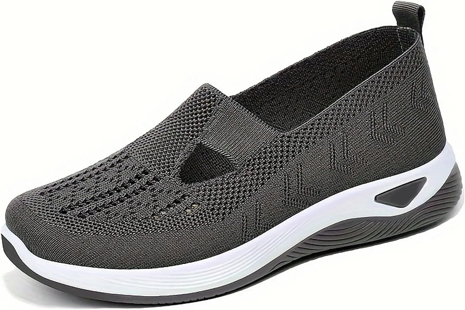 Women'S Breathable Soft Shoes Hands Free Slip On Arch Support Sneakers Walking Foam Go Running Shoes