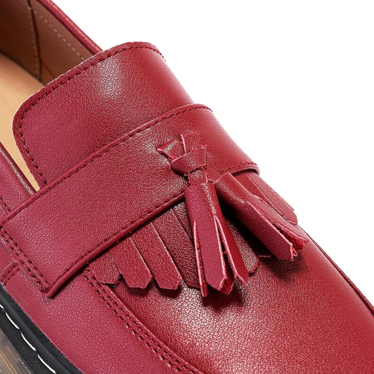 Women's Classic Penny Loafer Platform Chunky Heel Loafer for Women Comfortable Womens Business Casual Shoes
