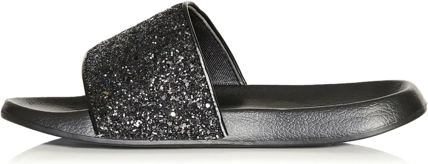 Women's Extra Wide Fit Sally Sparkle Slide Sandal