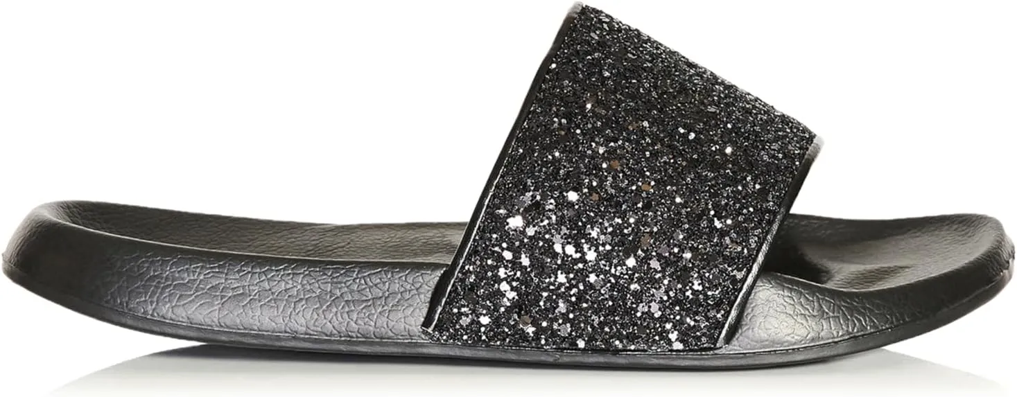 Women's Extra Wide Fit Sally Sparkle Slide Sandal