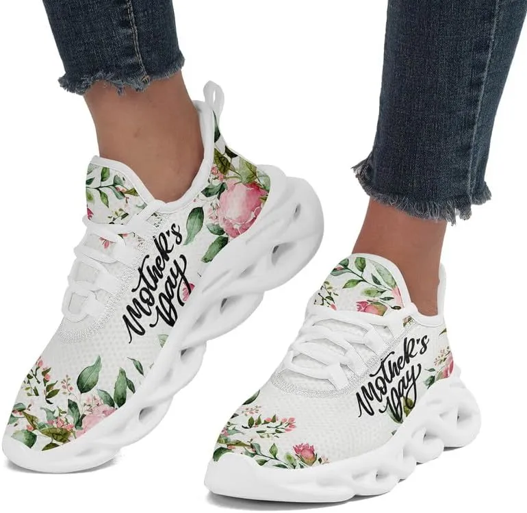 Women's Fashion Sneaker Colorful Tennis Running Walking Shoes Light Weight Comfortable Unisex Sports Shoes