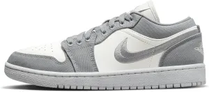 Women's Jordan 1 Low SE Light Steel Grey/Sail-White (DV0426 012) - 10