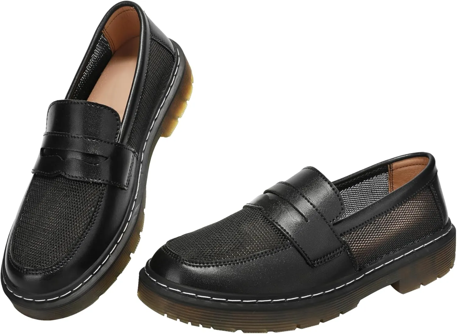 Women's Loafers Classic Penny Loafers for Women Fashion Driving Moccasins Women