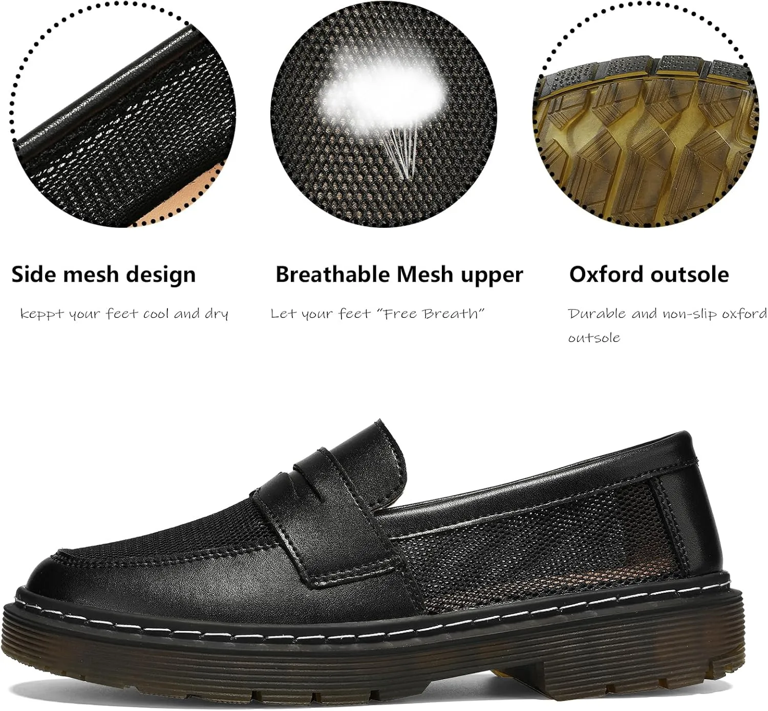 Women's Loafers Classic Penny Loafers for Women Fashion Driving Moccasins Women