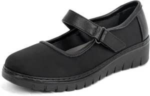 Women’s Mary Jane Shoes for Bunions Comfortable Orthotic Dress Shoes Non-Slip Orthopedic Work Shoes
