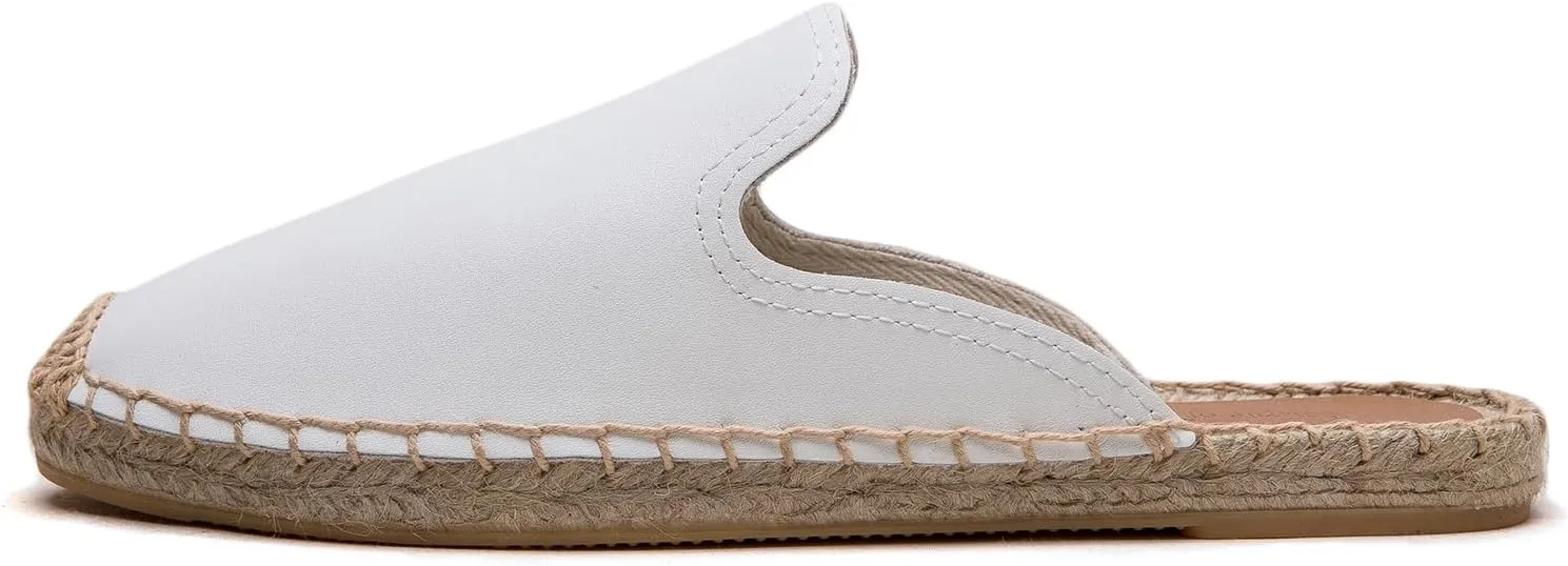 Women's Mule Espadrilles Shoes - Fashion Espadrilles for Women Comfort Breathable Espadrille Flats Suitable for Both Outdoor and Indoor