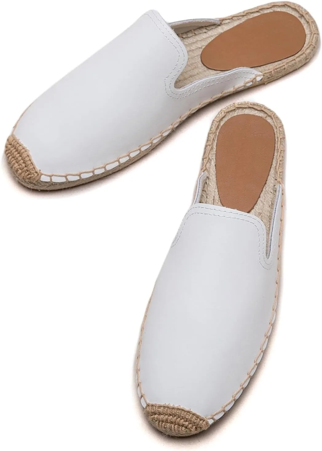 Women's Mule Espadrilles Shoes - Fashion Espadrilles for Women Comfort Breathable Espadrille Flats Suitable for Both Outdoor and Indoor