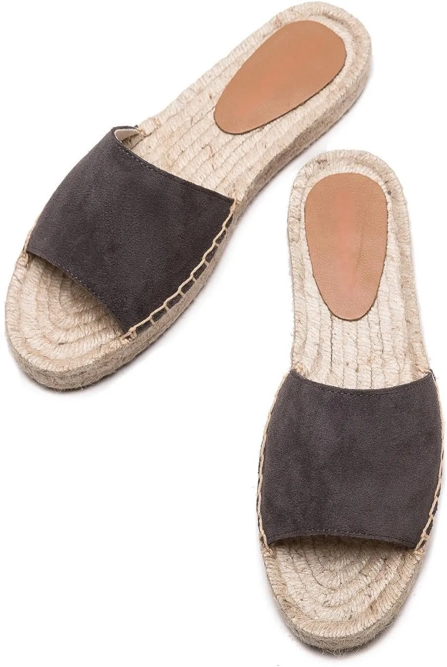 Women's One Word Thick Bottom Slippers - Fashionable Flat Shoes Comfortable Sandals Breathable Non slip Slippers Easy to Wear Suitable for Pairing with T-shirts, Dresses, Jeans