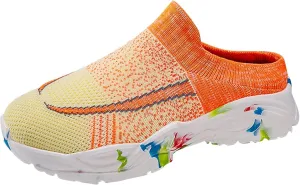 Women's Slip-on Mule Sneakers Lightweight Womens Tennis Shoes Casual Men's Casual Dress Shoes High Top Sneakers White Tennis Shoe Trainers Shoe