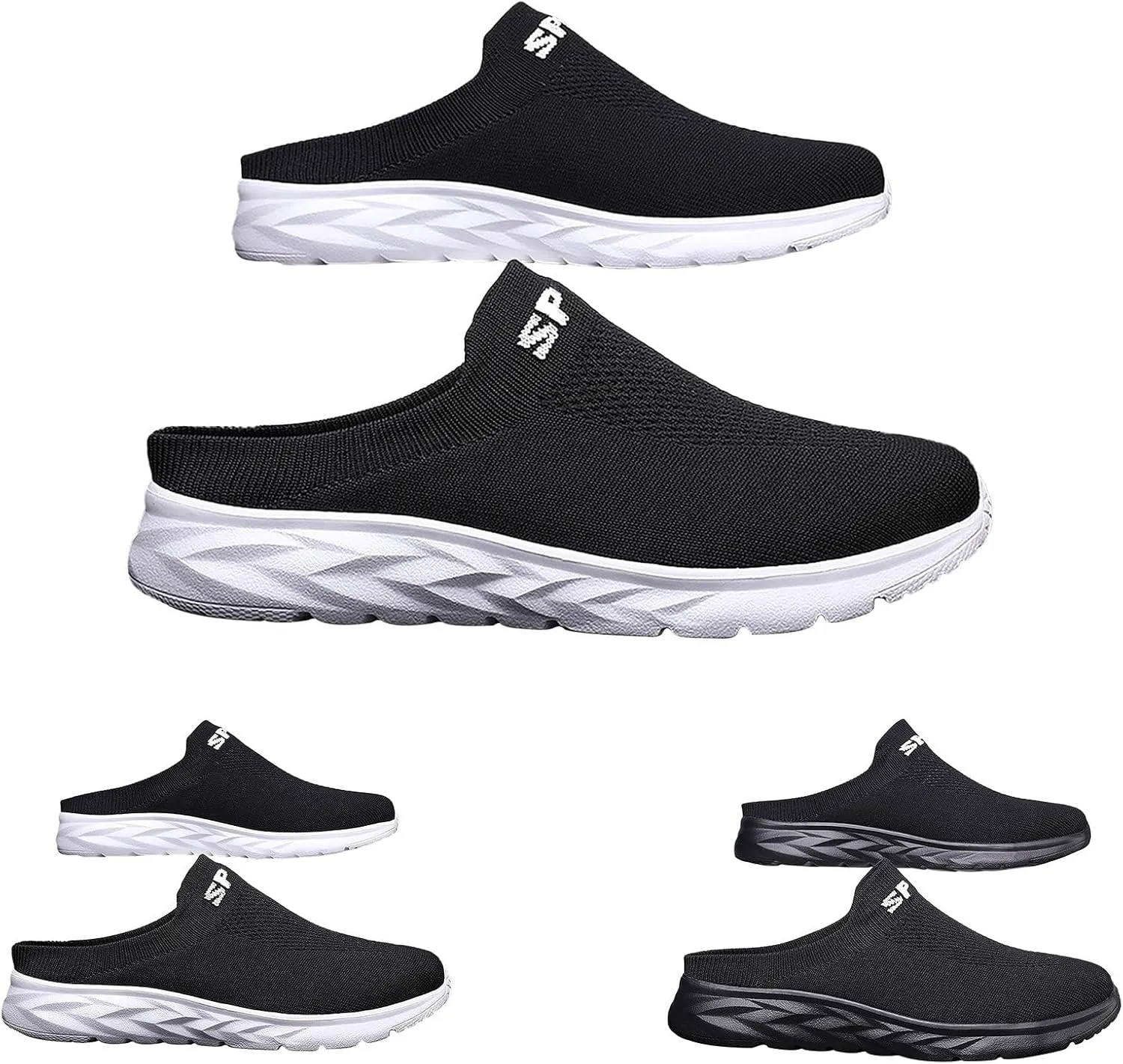 Women's Slip-On Orthopedic Arch Support Backless Tennis Shoes Men Lether Casual Tennis Shoes Casual Sneakers Steel Toe Tennis Shoe White Loafers
