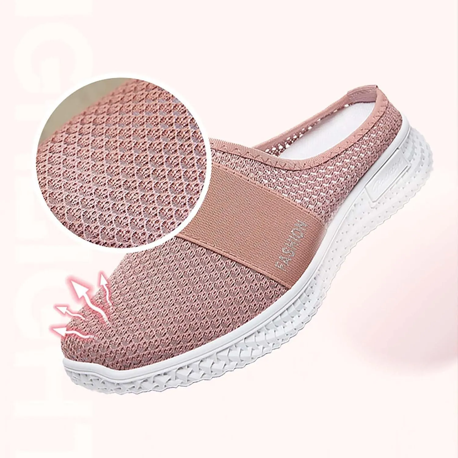 Women's Slip-On Orthopedic Arch Support Backless Tennis Shoes Womens Lether Casual Work Shoes Shoes Sneakers Platform Tennis Shoe Loafers Shoe