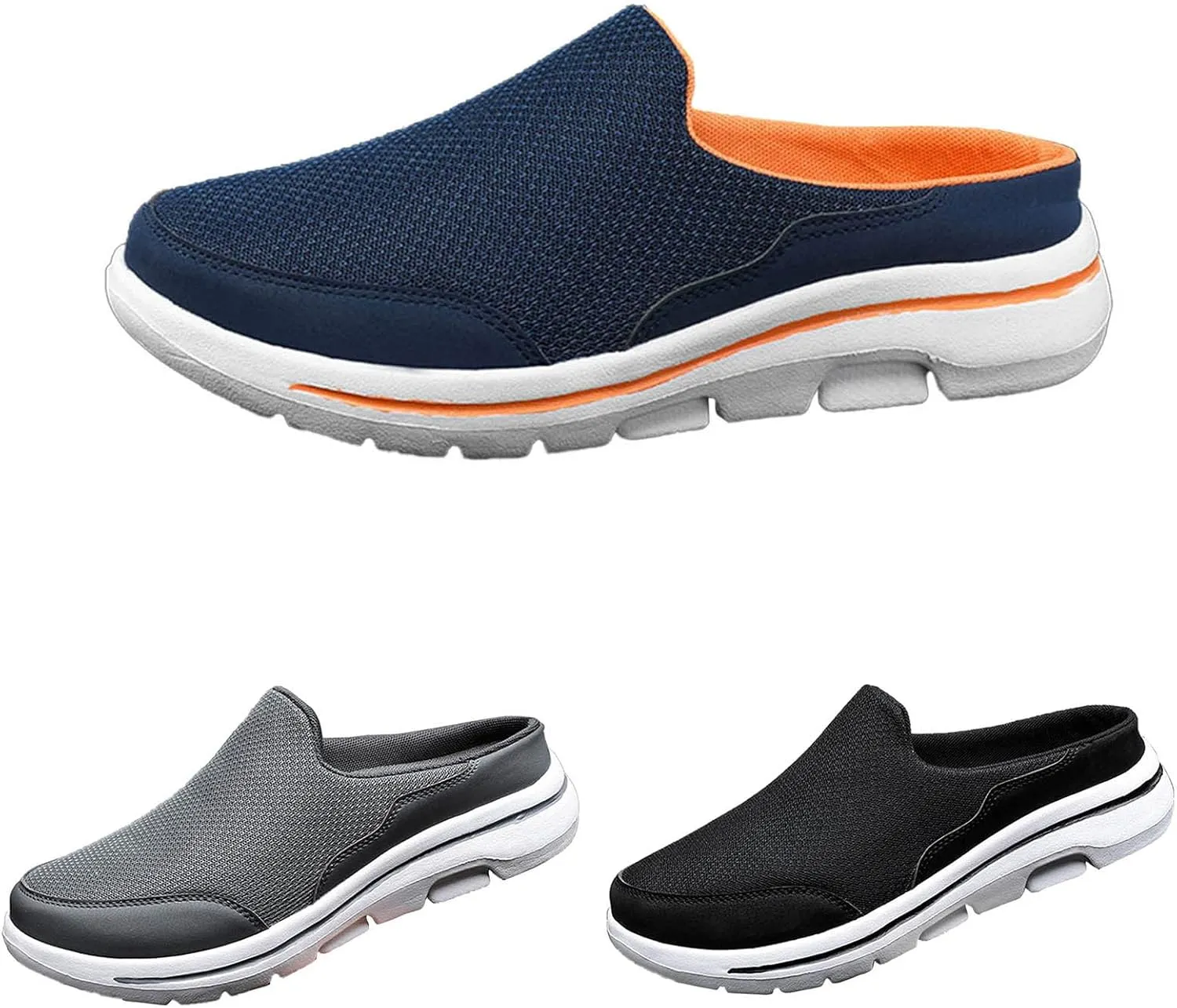 Women's Slip-On Orthopedic Arch Support Backless Tennis Shoes Womens Lether Casual Work Shoes Shoes Sneakers Platform Tennis Shoe Loafers Shoe