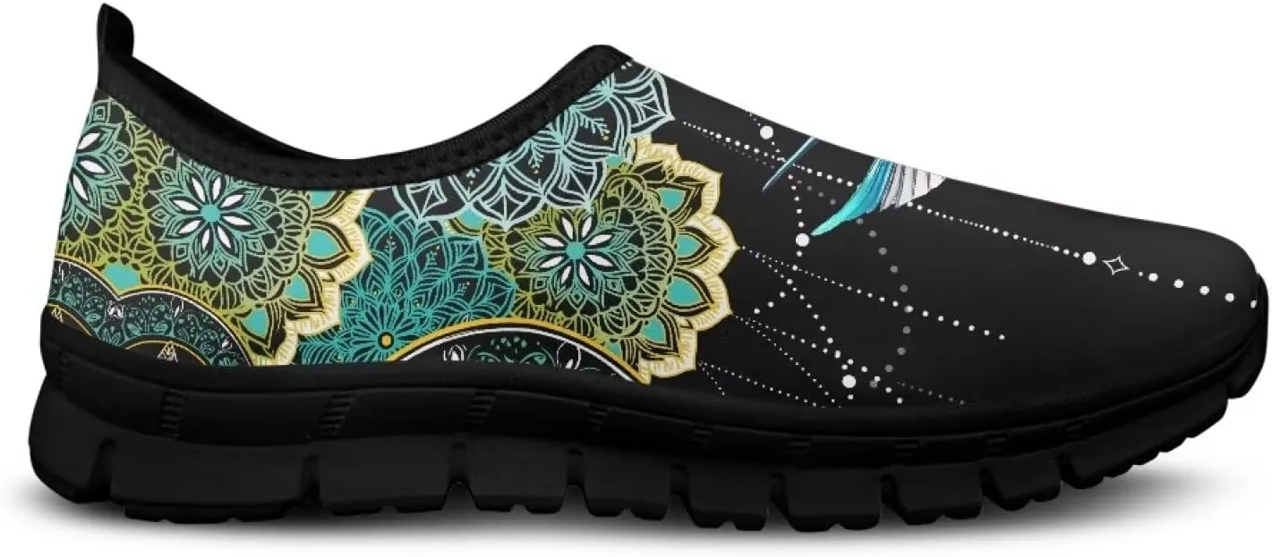Womens Slip On Walking Shoes Non Slip Loafer Breathable Holiday Travel Shoe Lightweight Casual Low Top Sneakers SizeUS 5.5-11.5