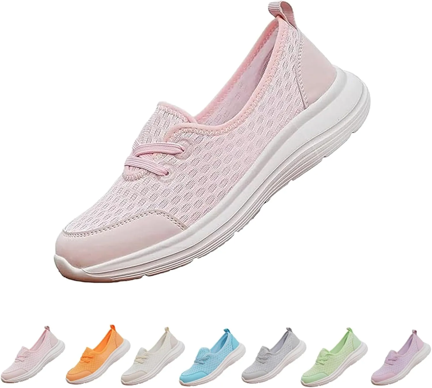 Women's Soft Sole Mesh Comfort Orthopedic Shoes, Orthopedic Slip on Shoes, Walking Shoes Women Comfort