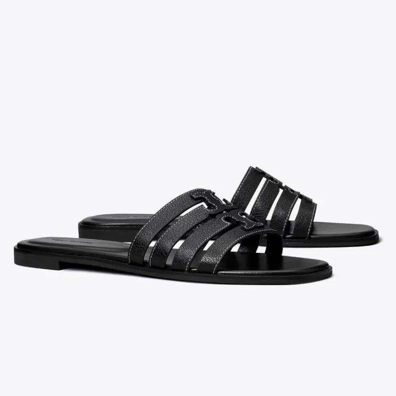 Womens | Tory Burch Ines Slide Sandals Perfect Black