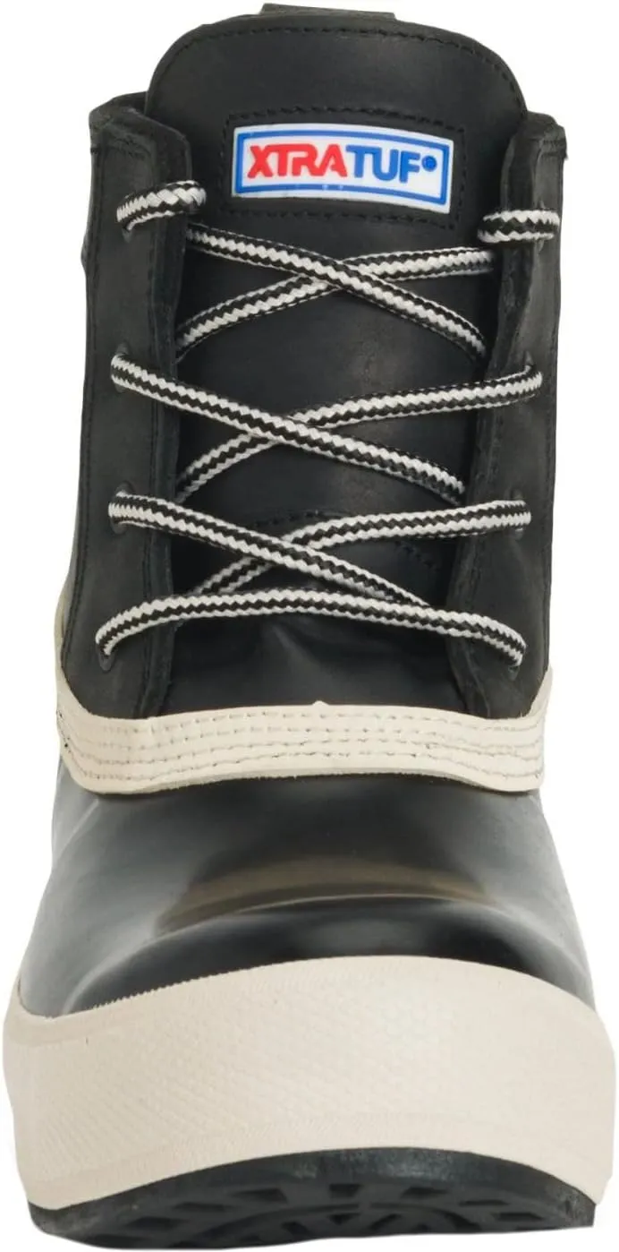 Xtratuf Women's 6in Casual Over-The-Ankle Waterproof Slip-Resistant Arch Support Leather Legacy Lace Boots