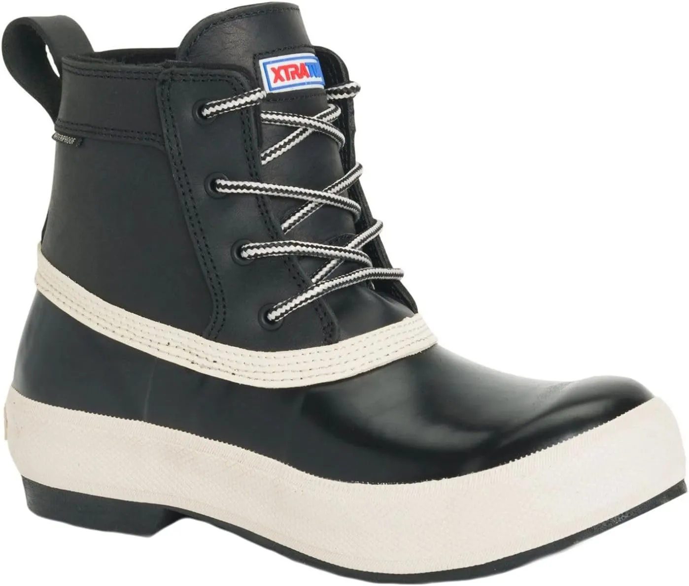 Xtratuf Women's 6in Casual Over-The-Ankle Waterproof Slip-Resistant Arch Support Leather Legacy Lace Boots
