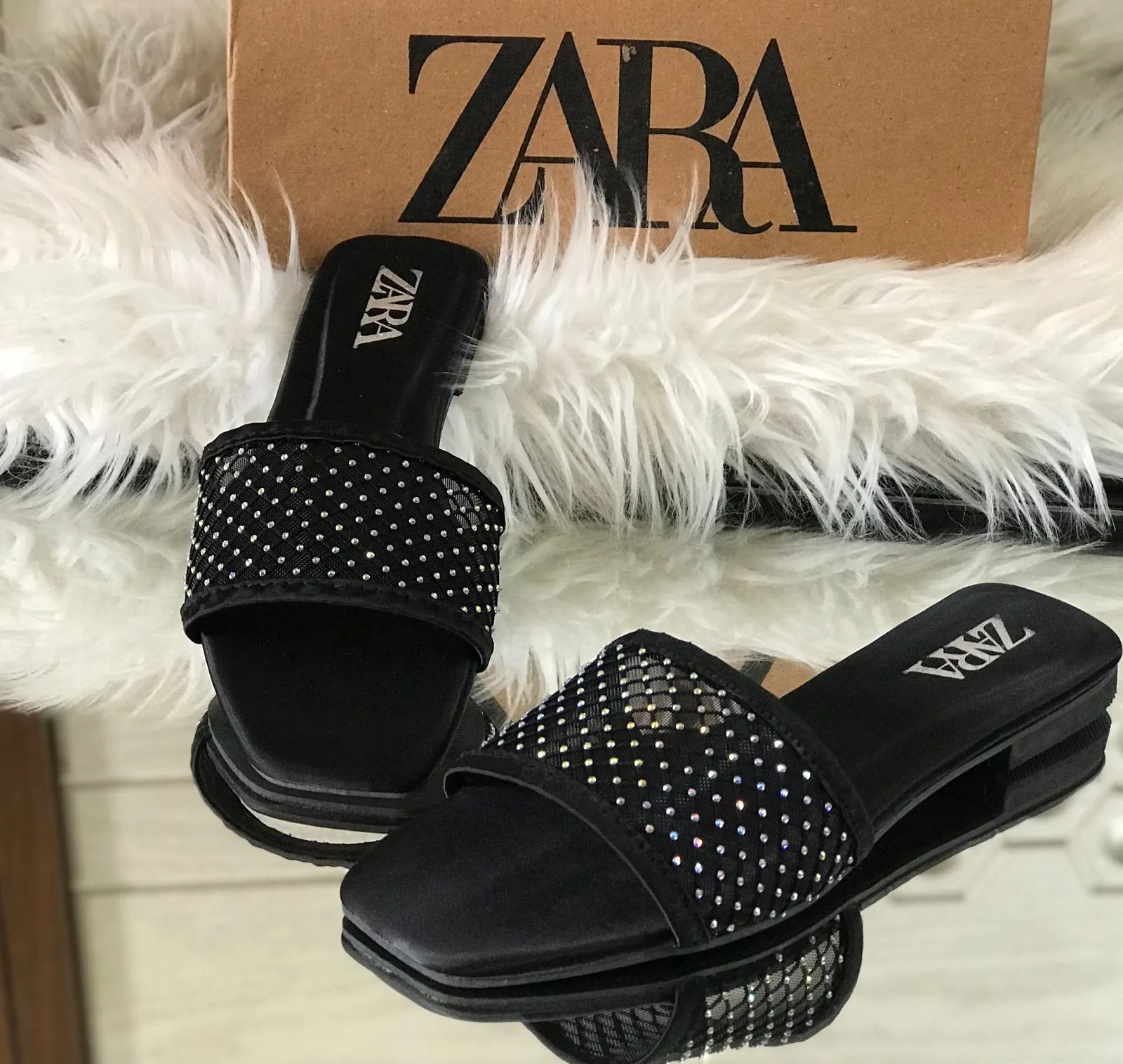 Zara Net Lubes Stone